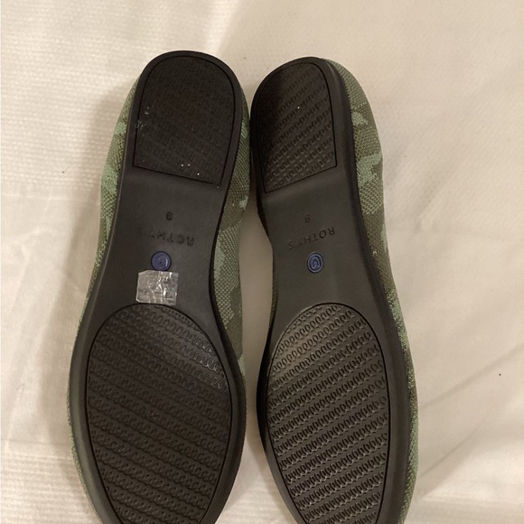 Rothy's The Loafer Olive Camo Shoes - Picture 11 of 12